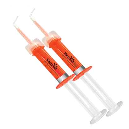 The Mojo Complete pre-filled VPS impression material syringes.
